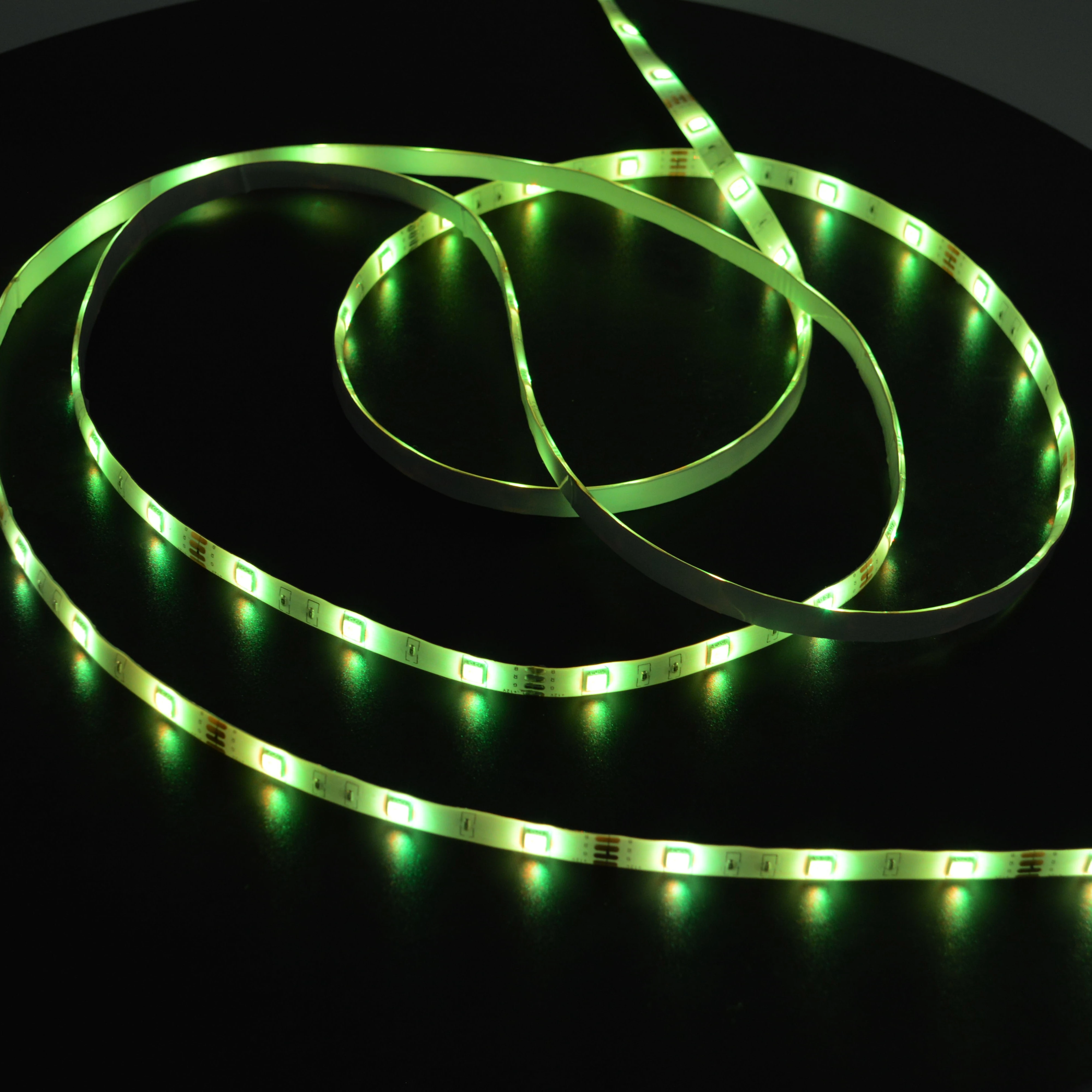 Luces 80 мини ИК контроллер RGB Светодиодные полосы света SMD 5050 60 светодиодов на метр Strisce светодиодные медные 5 м DC 12 В OEM 30000