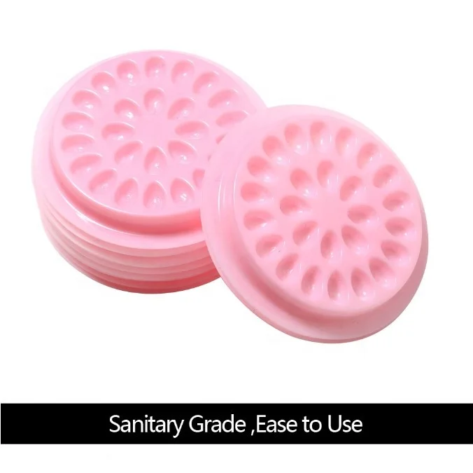 JULONG  false eyelashes Glue Holder eyelash extension supplies eye lashes Glue tools Lashes Extension Pallet Pads Plastic