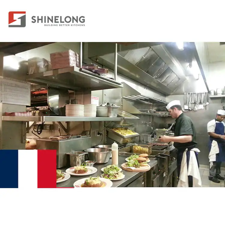 Проект кухни ресторана Франция Париж