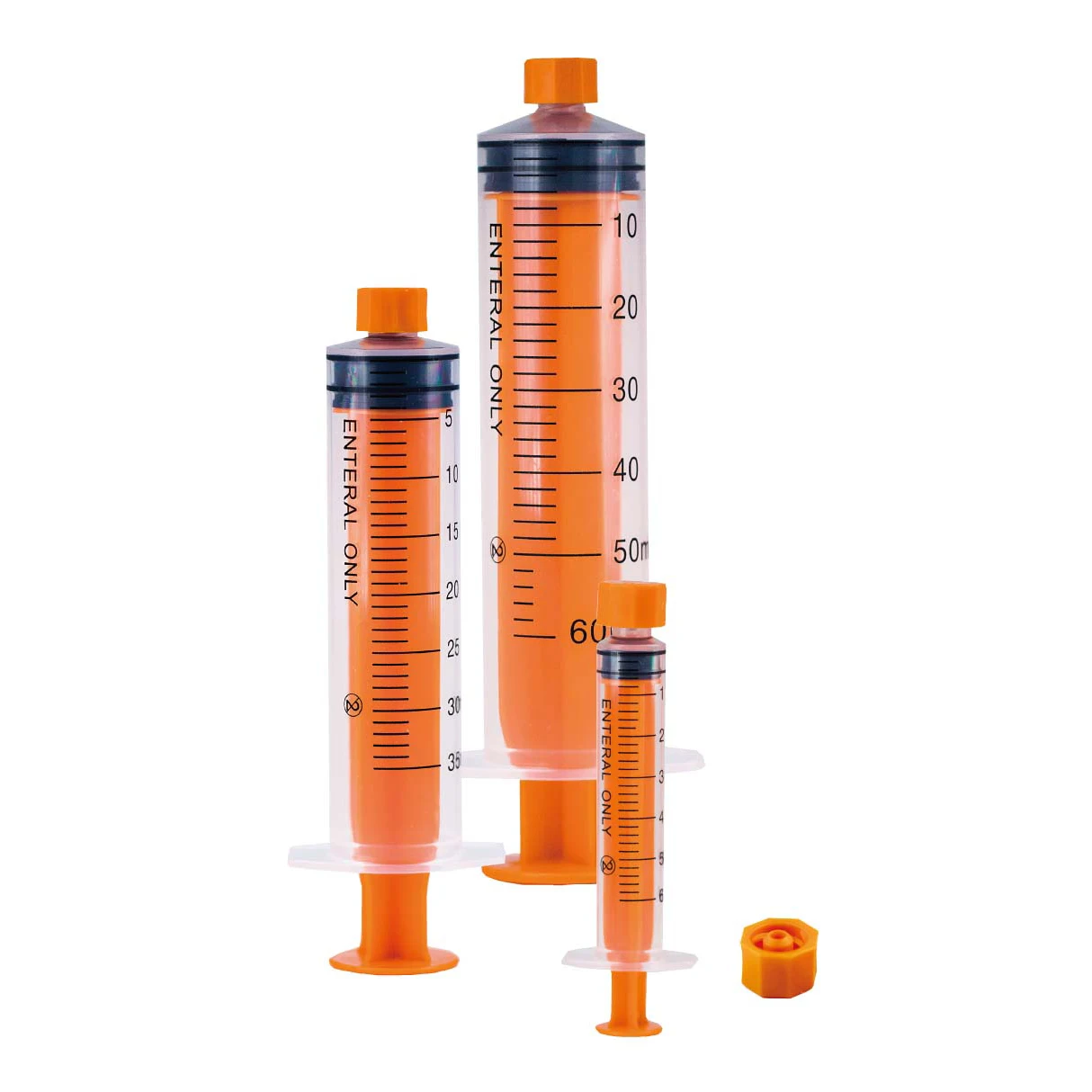 
Enfit Syringe 1ml 3ml 5ml 10ml 20ml 30ml 50ml Enteral Syringe 