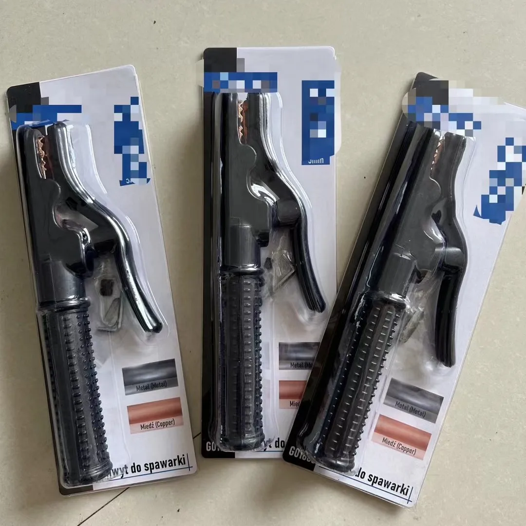 Factory OEM Pure Copper Holland Style  welding cable electrode holder welding tool koreanholland type welding electrode holder