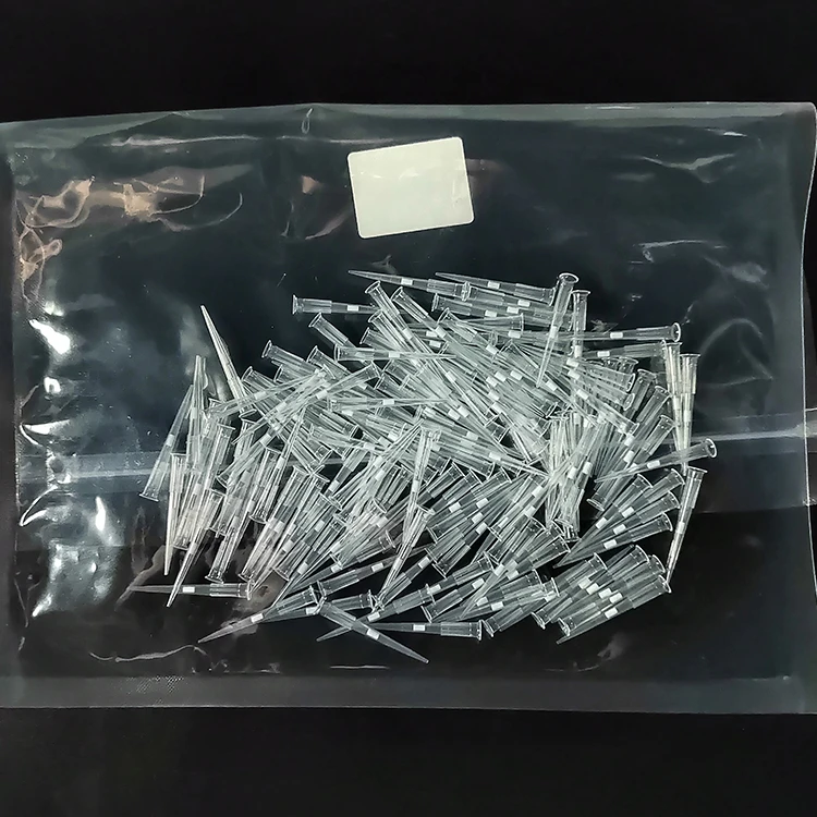China Manufacturer Bagged Filtered Universal Micro Pipette Tips 10ul