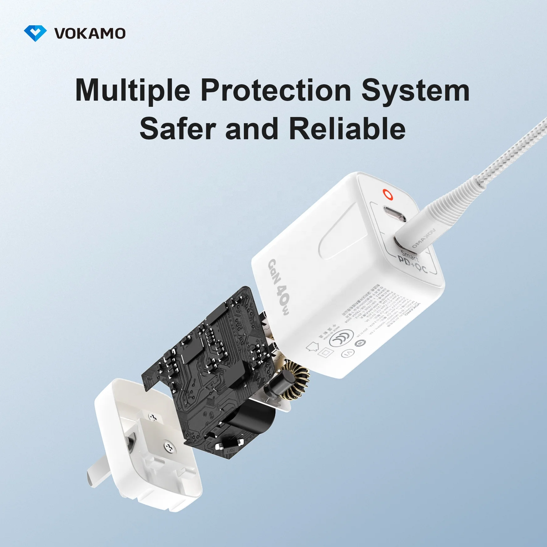 best selling products phone accessories Mini Dual USB C 40W Type c Fast Charging Charger for IPhone 14 13 Pro Max Macbook