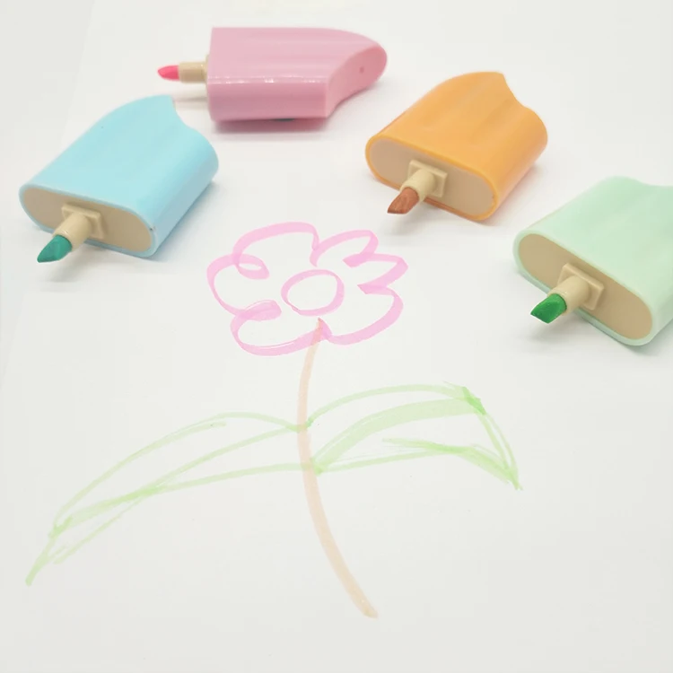 Inventive Multi colored High Quality Highlighter Pen Set