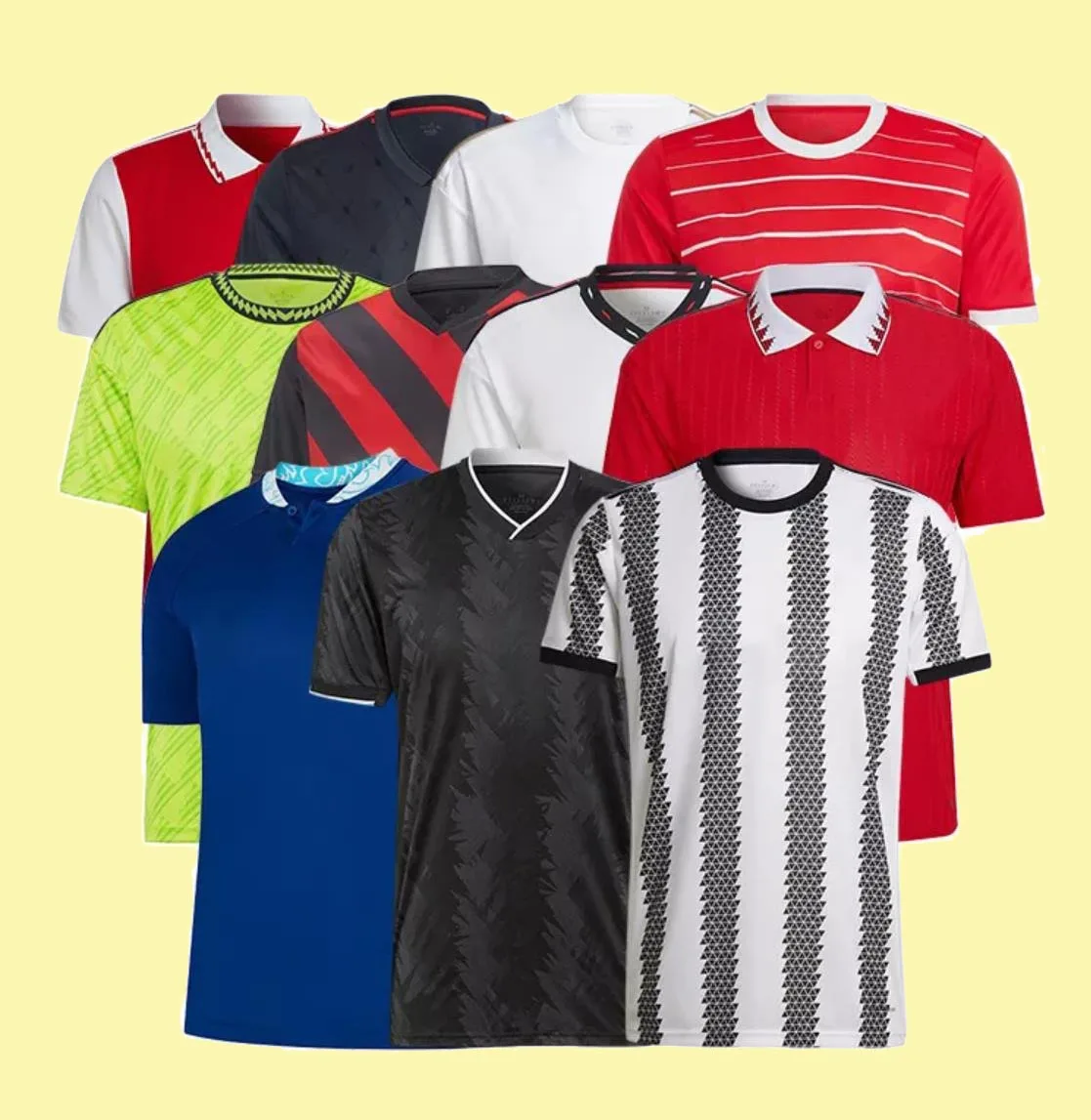 Wholesale soccer jerseys set men women kids Custom blank football uniform kit Soccer best Team