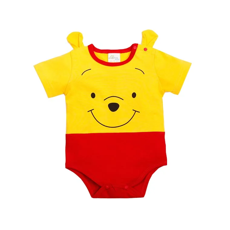 baby rompers for  boys with cartoon print, with WRAP and BSCI certificate