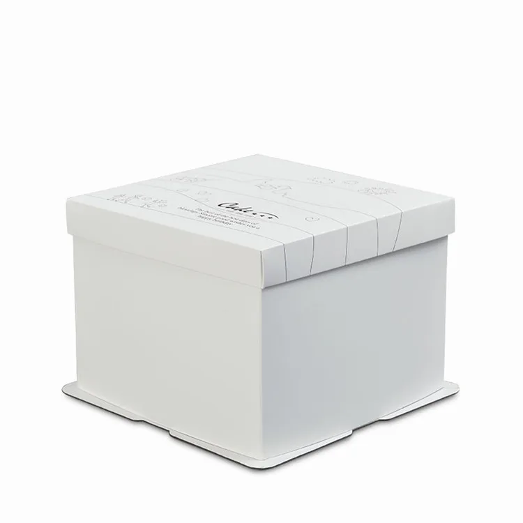 Custom made luxury cake gift box