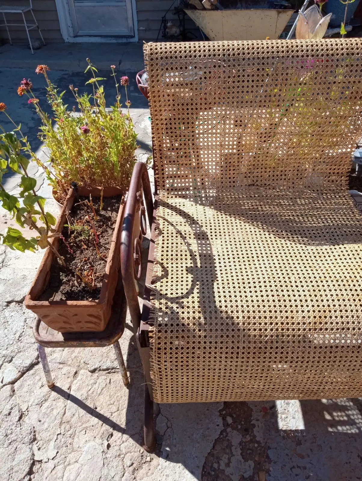 Natural raw rattan weaving material roll 40/45 /50/60/80/90/100 cm 15 meters direct supplier cane rattan webbing from China