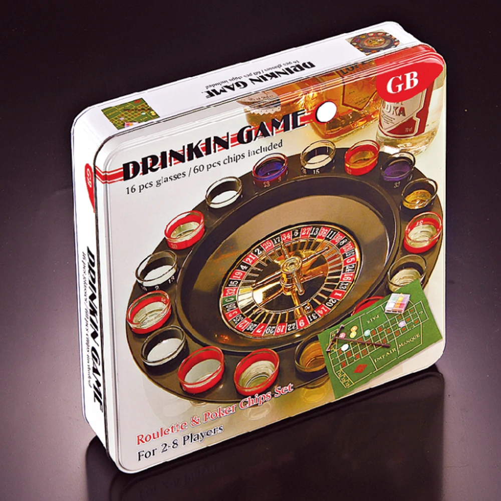 Hot sale 3 in 1 roulette wheel casino games party games drinking
