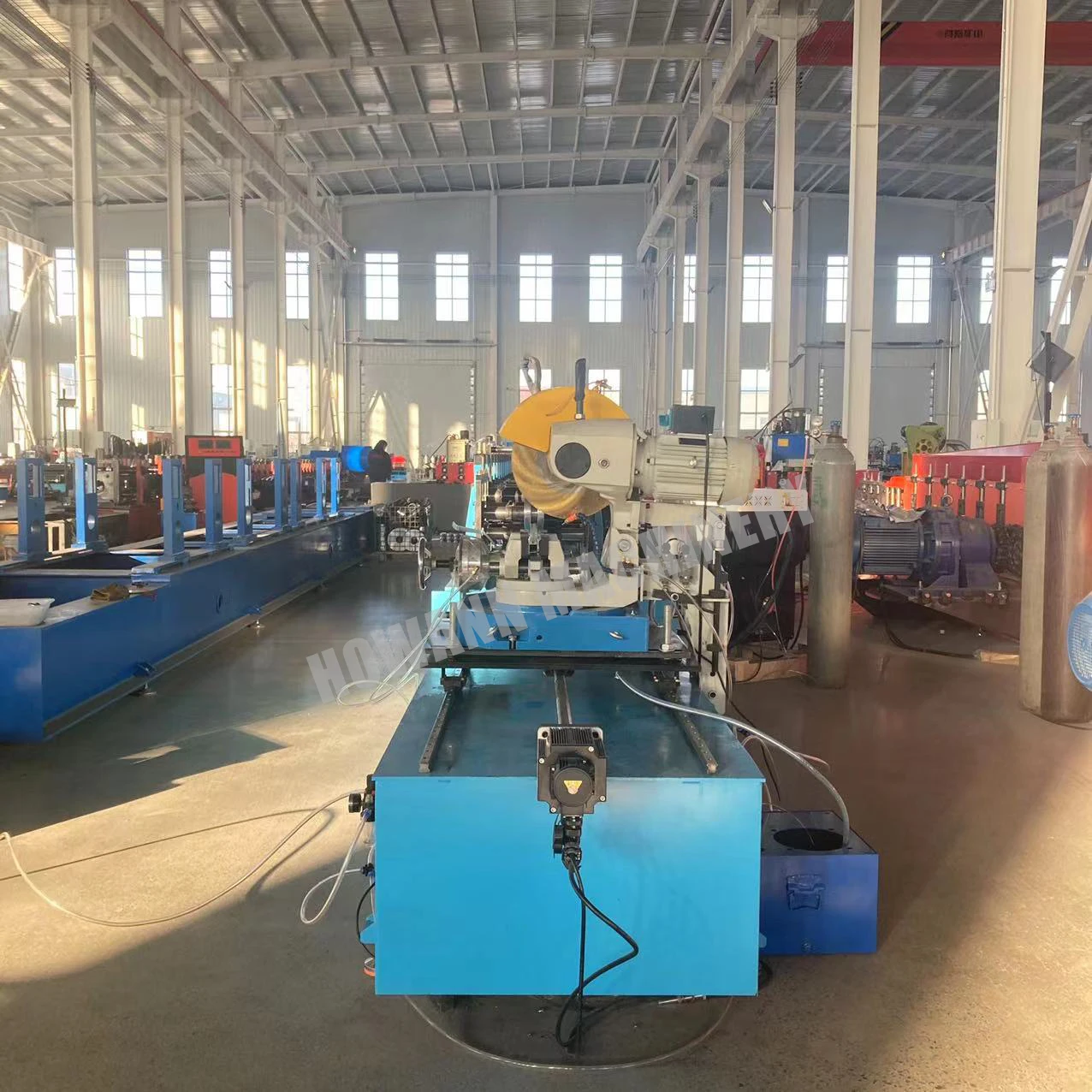 Howann High Efficiency ERW HF Welded Tube Mill Carbon Steel Pipe Making Machine Manufacture
