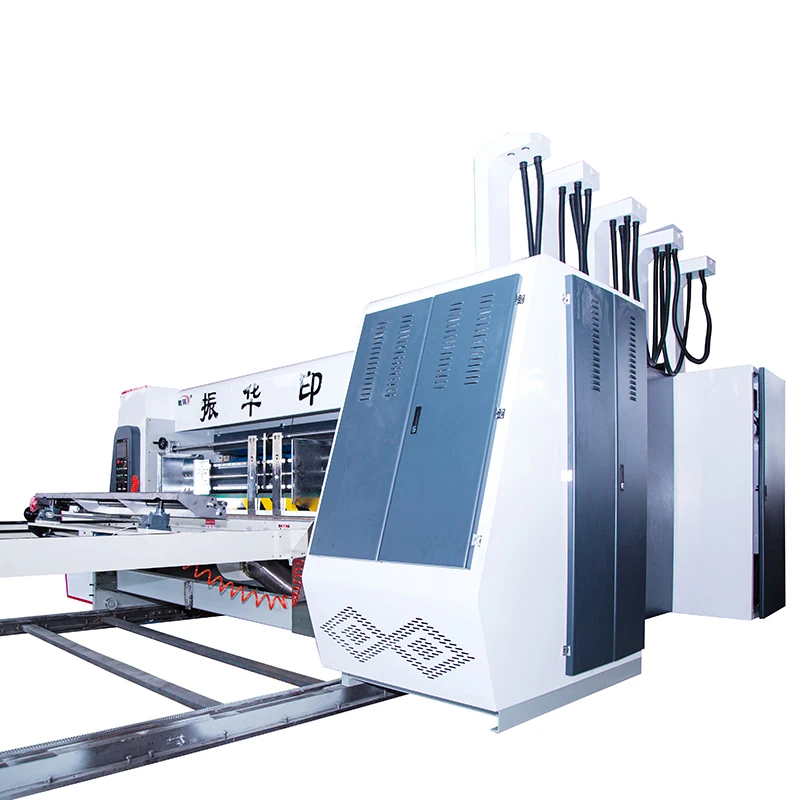 SYKM High Performance Product Automation 2 3 4 Color Carton Box Flexo Printing Slotting Machine
