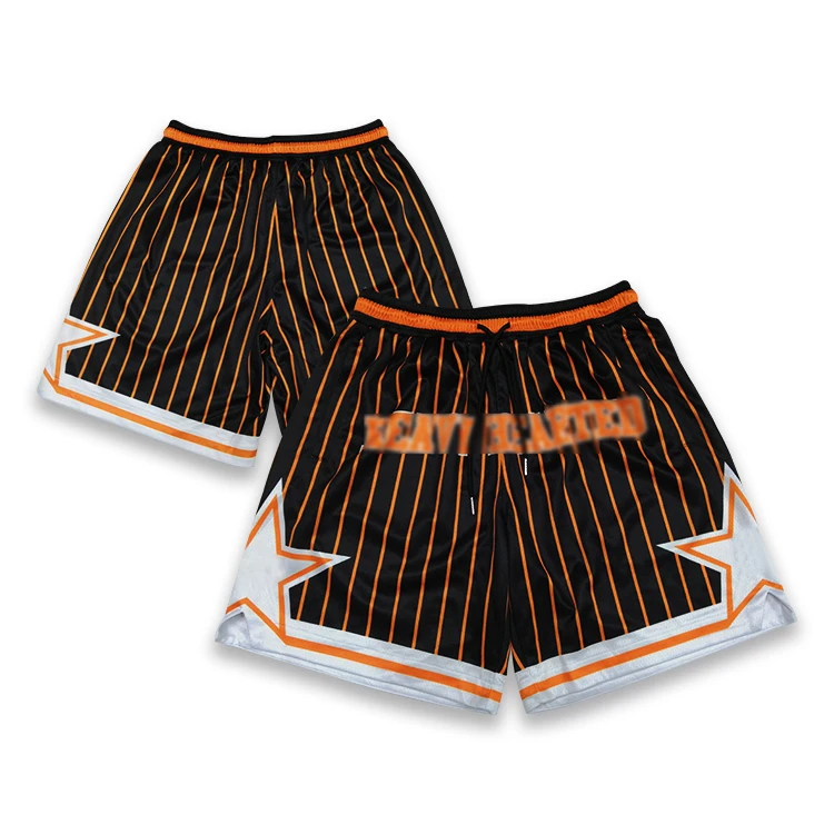 Wholesale Sports Shorts Mesh Sublimated Embroidery Logo Design Pattern Custom Men Basketball Shorts (1600537275828)