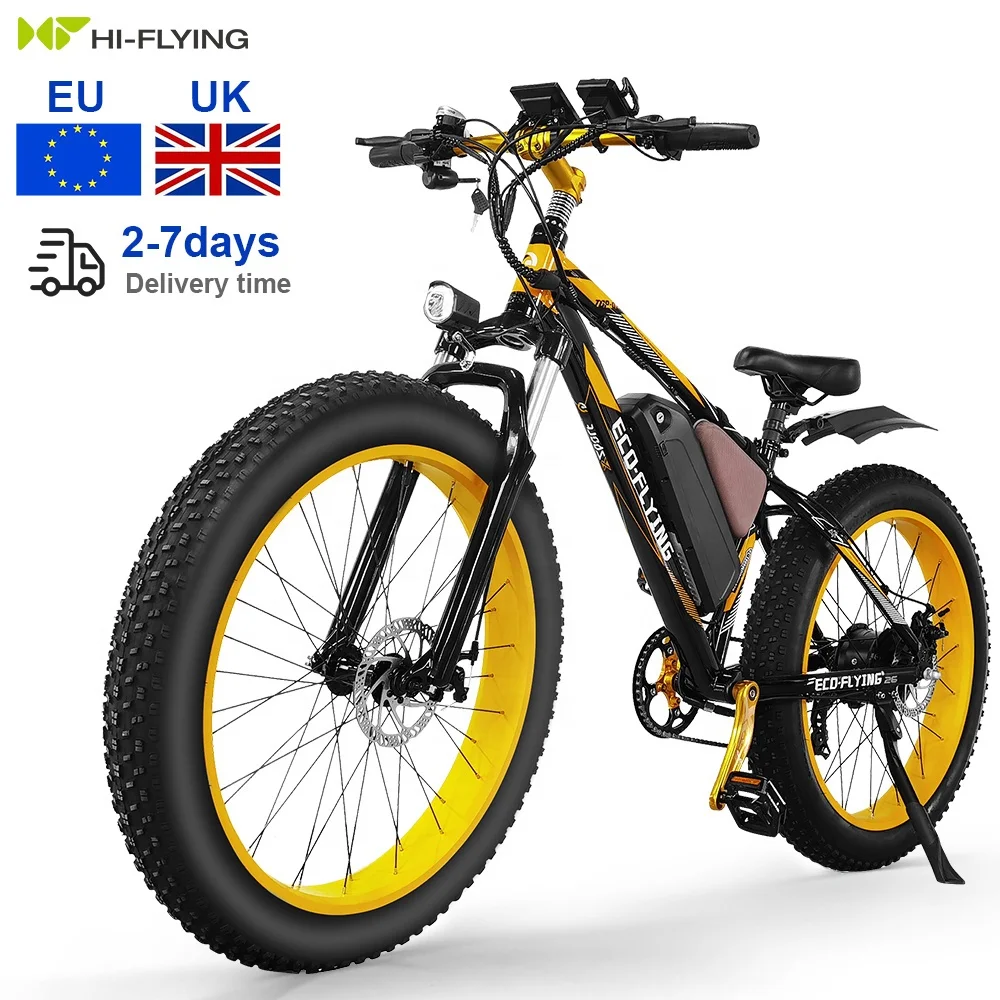 High power full suspension 1000w ebike 1000w off road electric bike 26inch fat tire bicycle 1000w