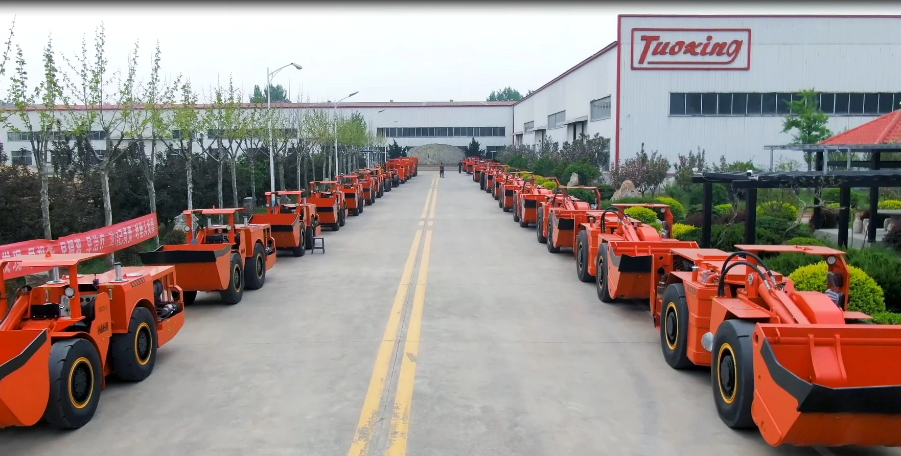 TC-614 Yantai Tuoxing высокое качество 6cbm скуоптрам/подземный погрузчик двигатель Deutz Dana запасные части для машины под землей