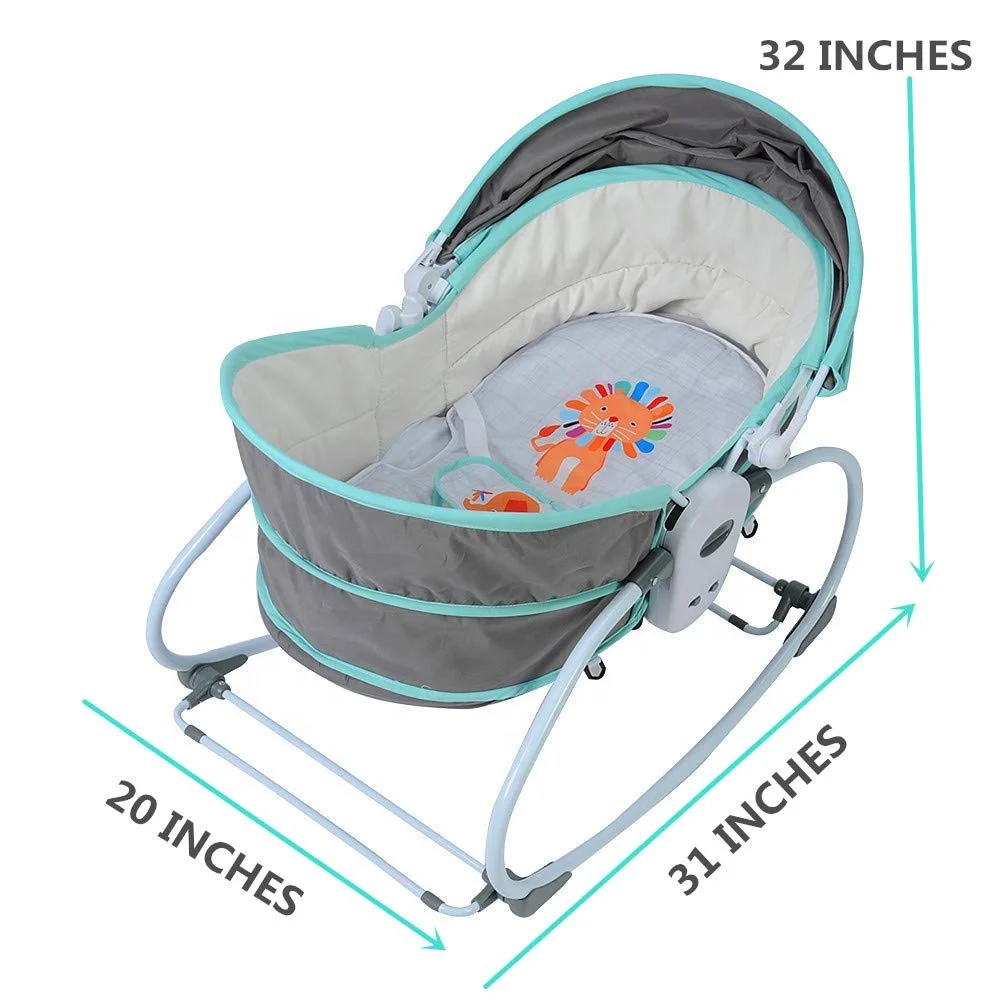 New born portable travel electric baby sleeping swing cradle bed for baby 0-3 years