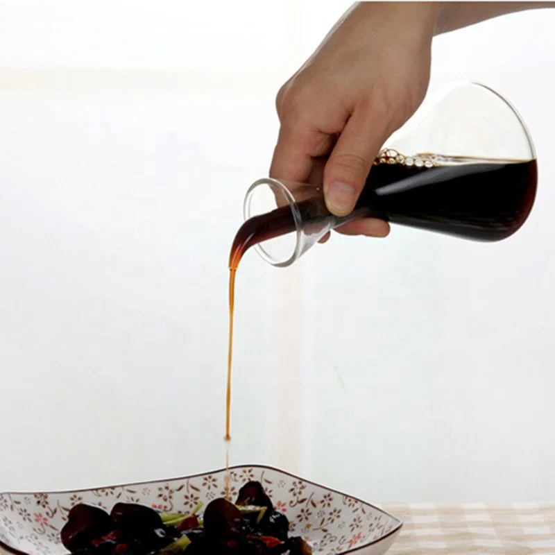 Cooking Oil Glass Bottle Edible Oil Borosilicate Olive Oil Dispenser Vinegar Bottles for Kitchen