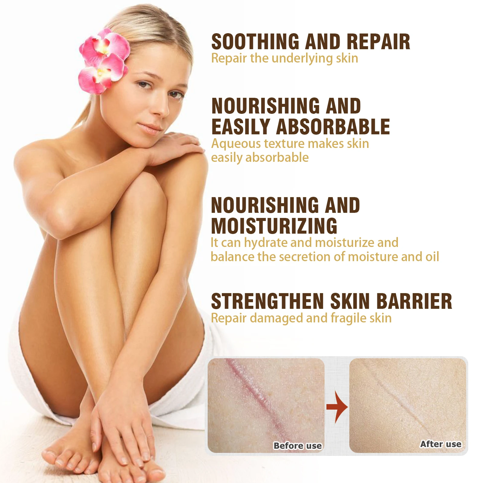 Hot Selling Natural organic fade Caesarean scar surgery scar to burn marks repair and smooth skin scar essential oil