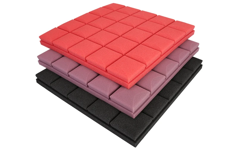 Reducing sound sponge acoustic panel self adhesive backing manufacturer in china