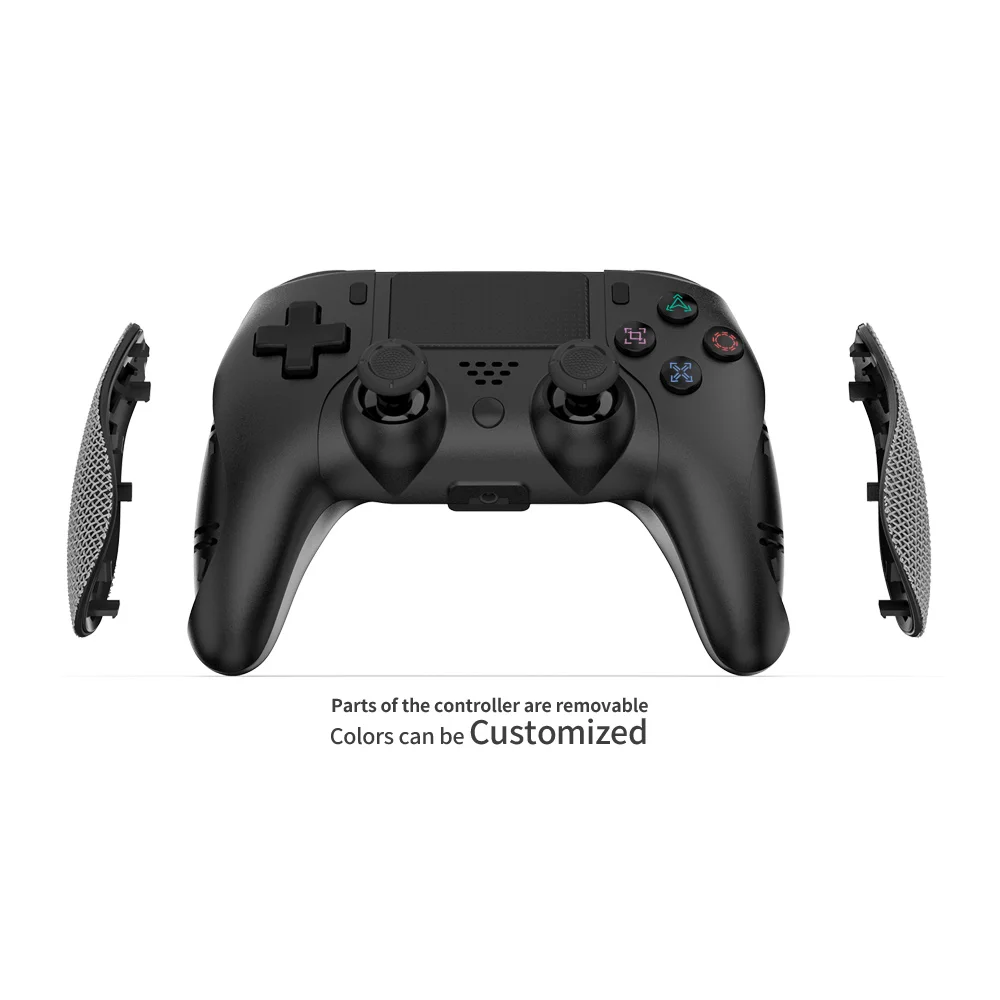 DOBE Factory Direct Supply Wireless Gamepad for PS4 PC Game Controller with Headphone Jack Dual Motor Vibration&6-Axis Gyroscope