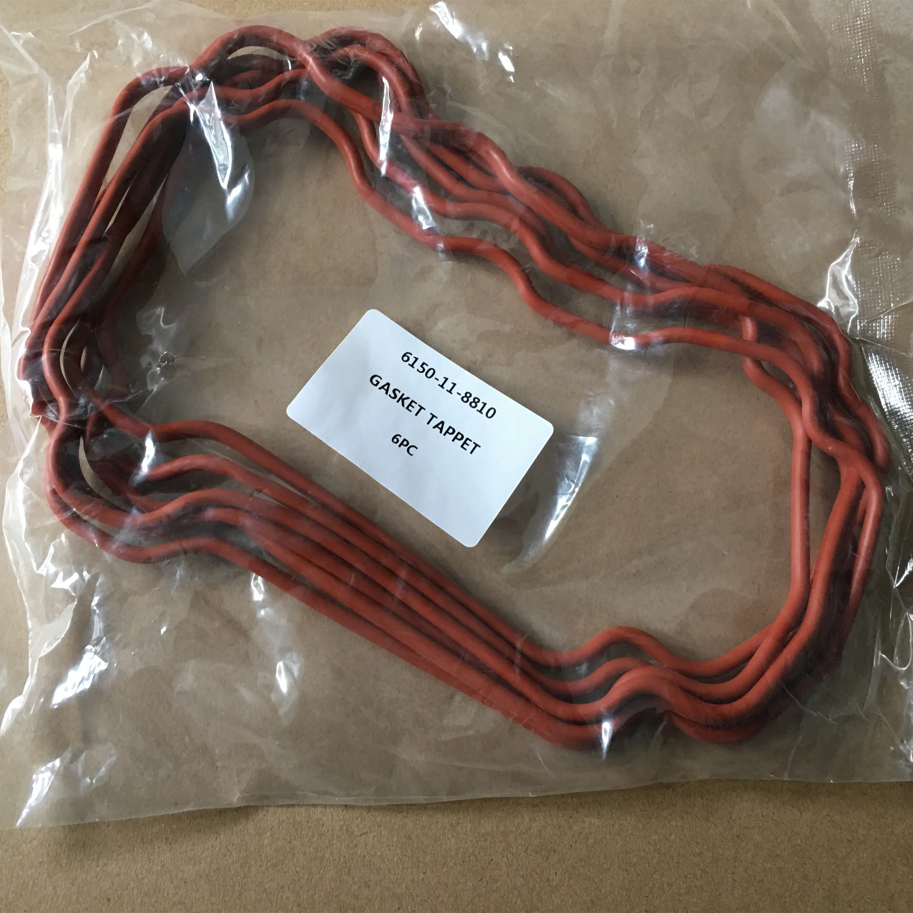 D85A-21 Bulldozer parts 6D125 Engine Cylinder Head Cover Gasket 6150-11-8810