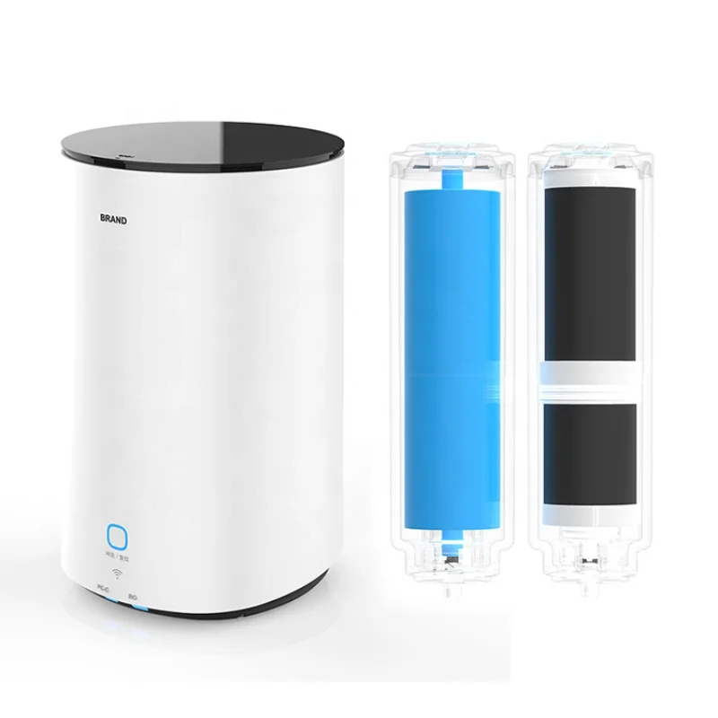400G 600G Kitchen Tankless Electronic Reverse Osmose Four Stage Under Counter Housing Water Purifier