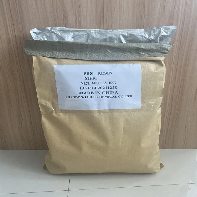 China biodegradable PBS RESIN for injection moulding process