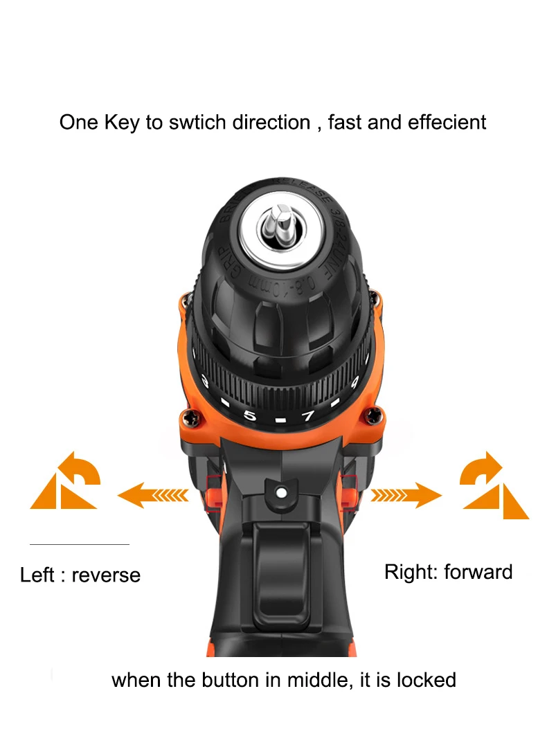 12V Cordless Drill Herramientas Hand Tools Kit Repair Electrical Power Combination Tool Box Hardware Wrench Sets