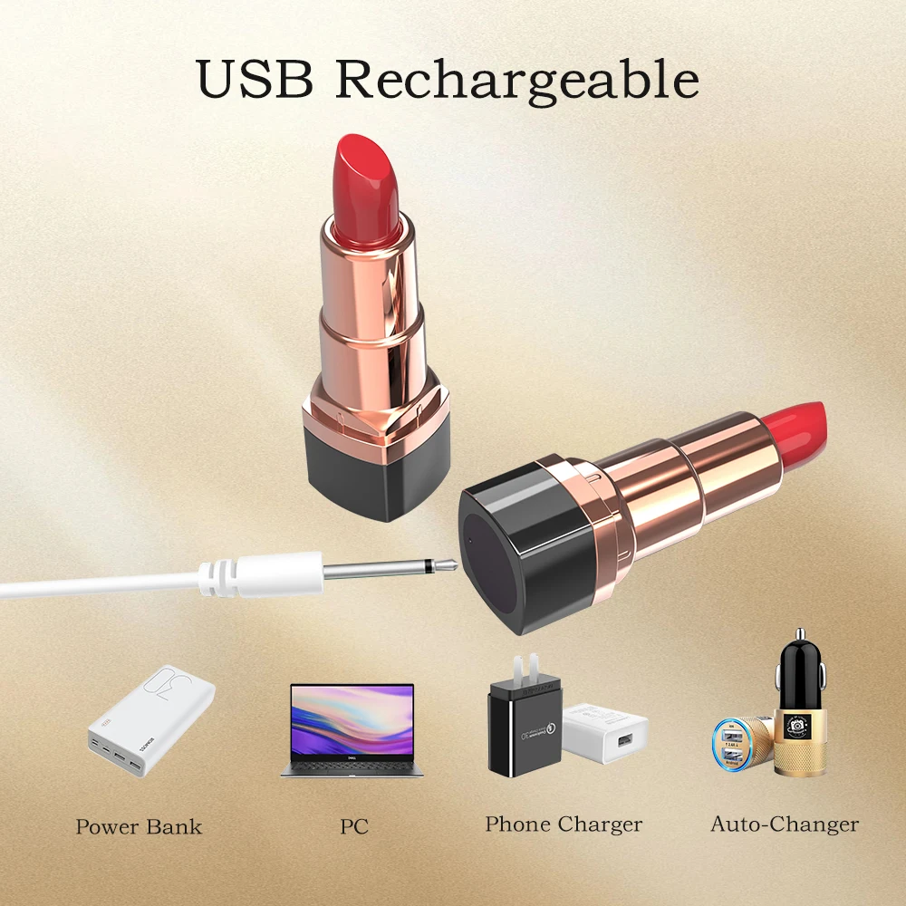 Female Masturbation Vibration  Usb Rechargeable Massager G Spot Bullet Vibrator powerful rechargeable vibrator Sex Toy for Women