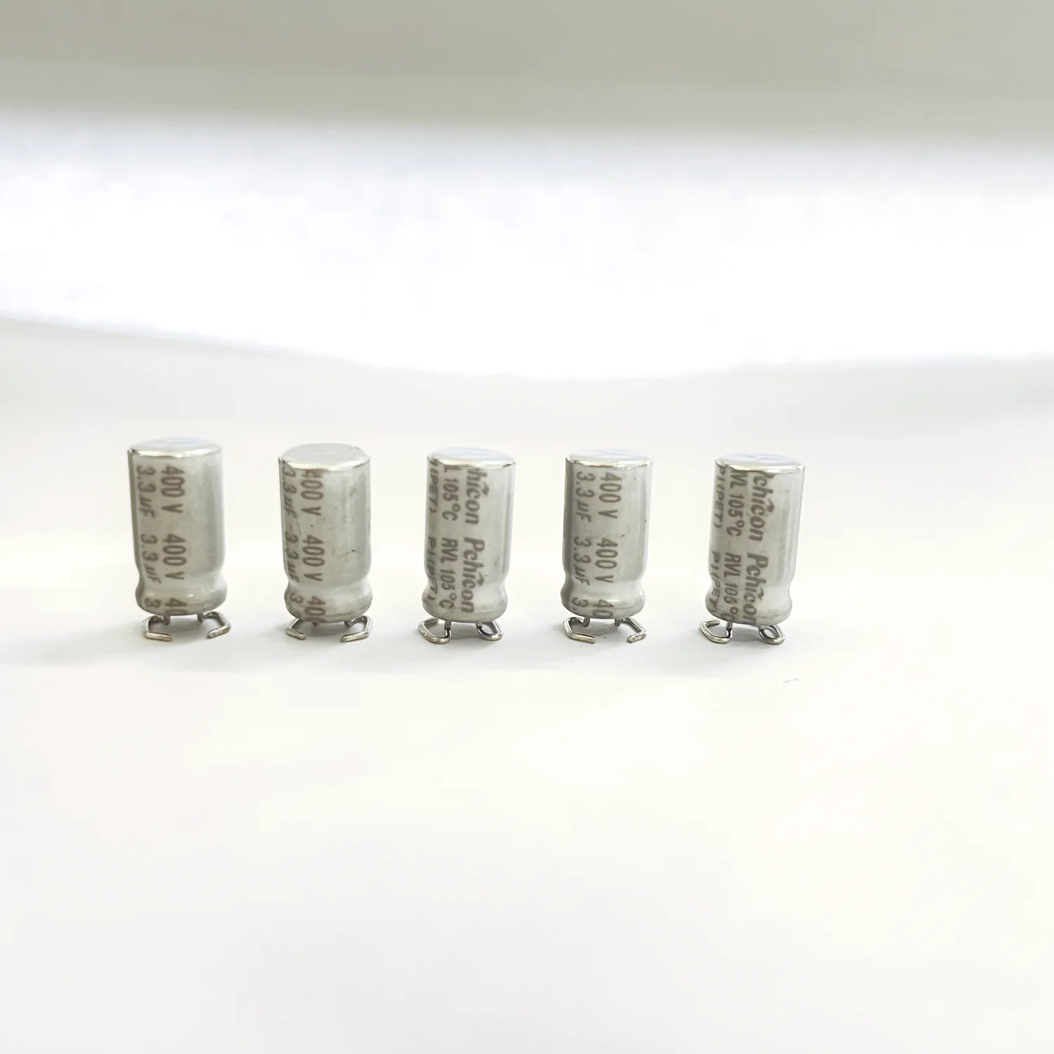 Электролитический конденсатор Pchicon 400V3.3uF 8*12 RVL 6000 часов SMD, производитель конденсаторов 3,3 мкФ 400v для светодиодного драйвера