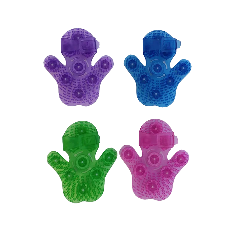 9 Steel Ball Rolling Massager ,Held Hand Massager,Palm Shaped Roller Ball Massager