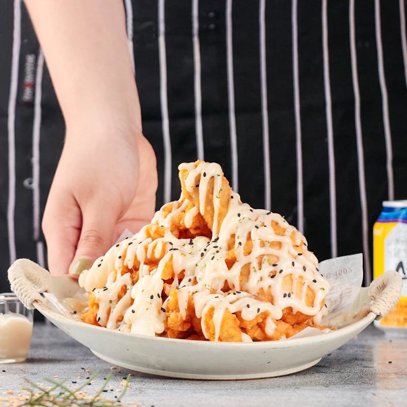 Hot Sale Asian Style Flavor 1kg Fried Chicken Sauce Restaurant Use Yogurt Cheese Sauce