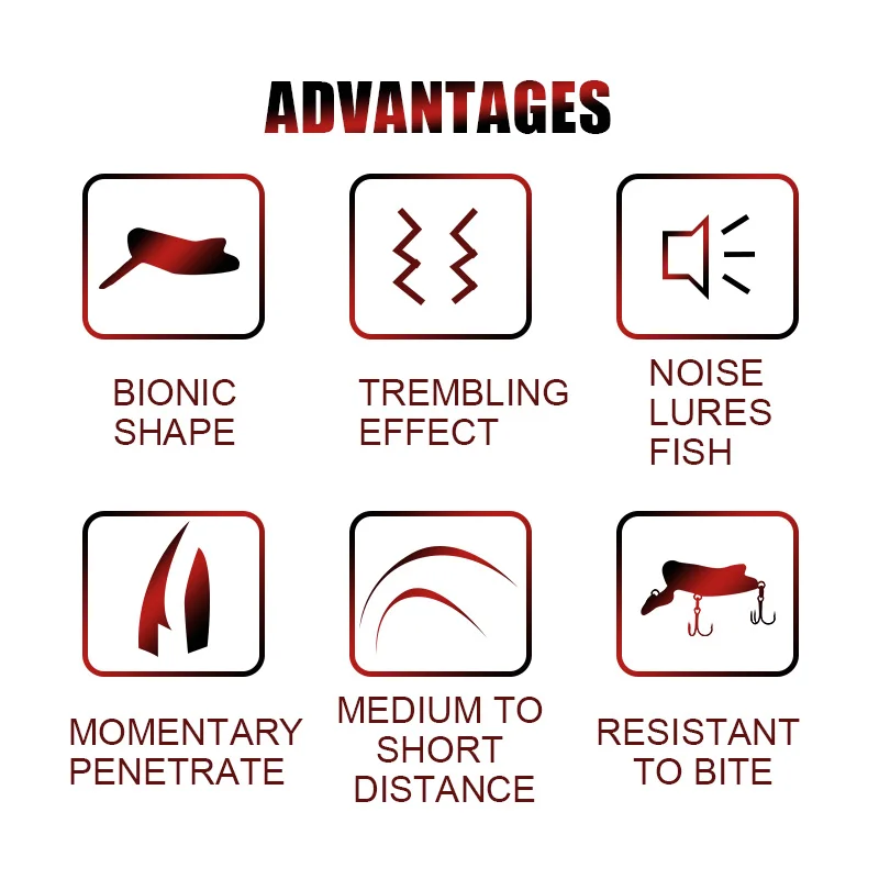 THORFORCE 50mm 3.1g Hard Plastic vibrating fish lure Top Water Grasshopper Insect Fishing Lures Treble Hooks Fresh Water Bait