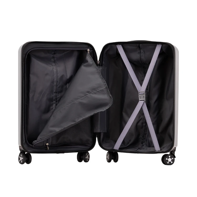 Customized aluminum alloy pull rod box wanxiang wheel ABS+PC business pull rod suitcase 20 inches leisure travel luggage