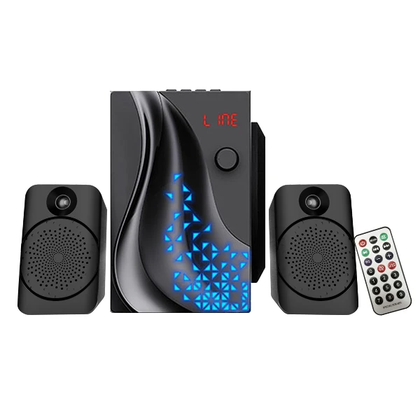 Home Party KTV BT Wireless Speaker 2.1 Channels Multimedia Desktop Computer Gaming Speakers