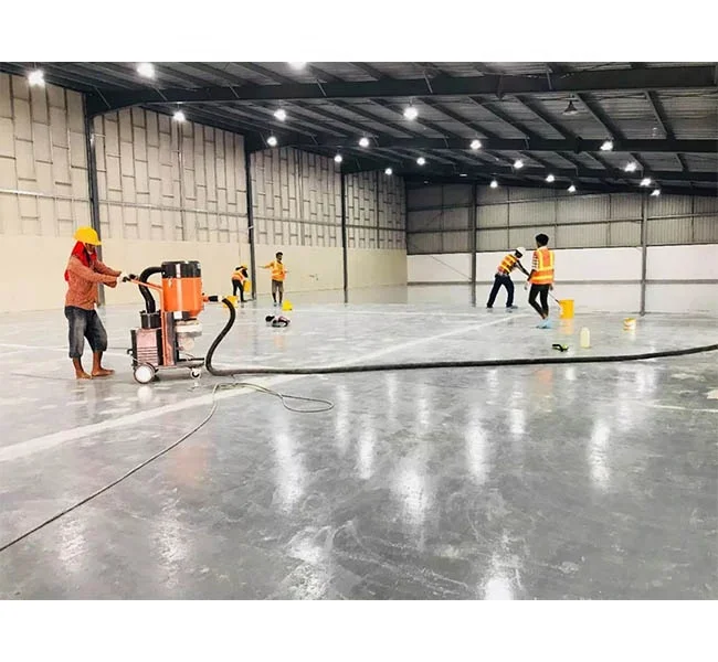 VILLO HEPA Filtration Dry Concrete Industrial Vacuum Cleaner for Floor Grinder