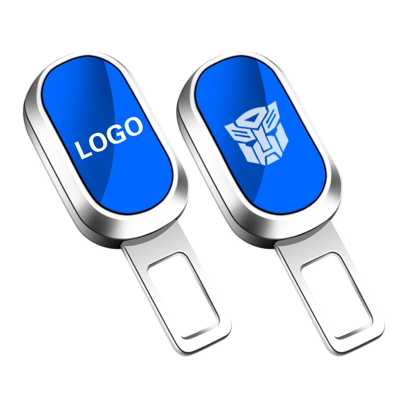 Car Seat Belt Buckle Universal Alert Silencer Logo Customization Car Seat Belt Extender