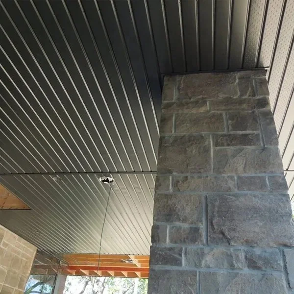 Aluminum Soffits Fascia External Outdoor Soffit Ceiling Panel Building Materials Ceiling Facades