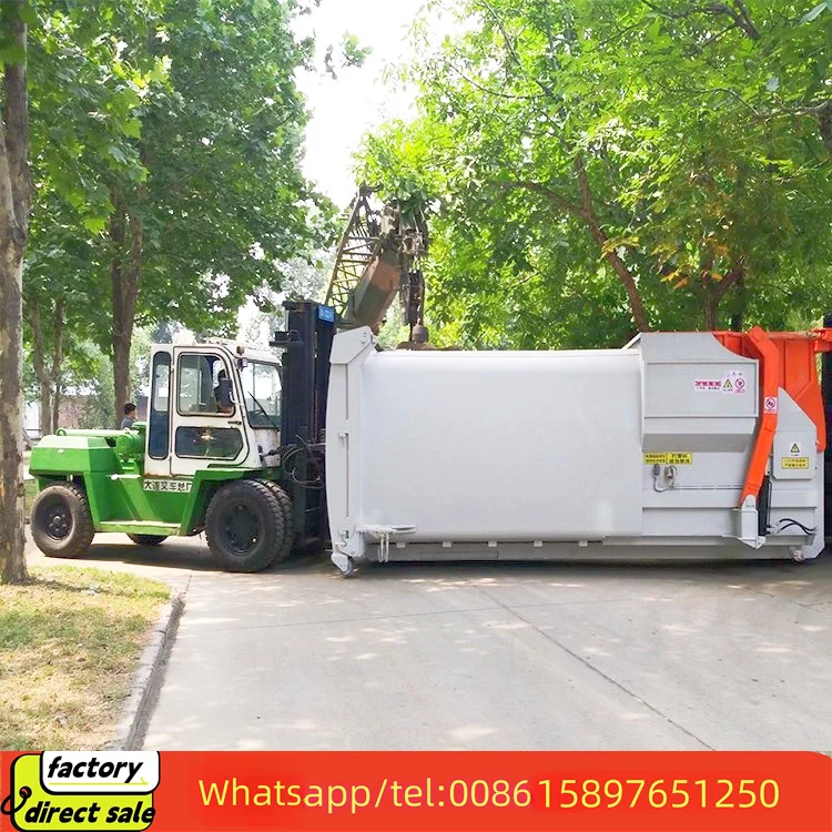 Best-Selling Factory Price 6-20 M3 Mobile Compactor Garbage Transfer Station Garbage Box for Sale