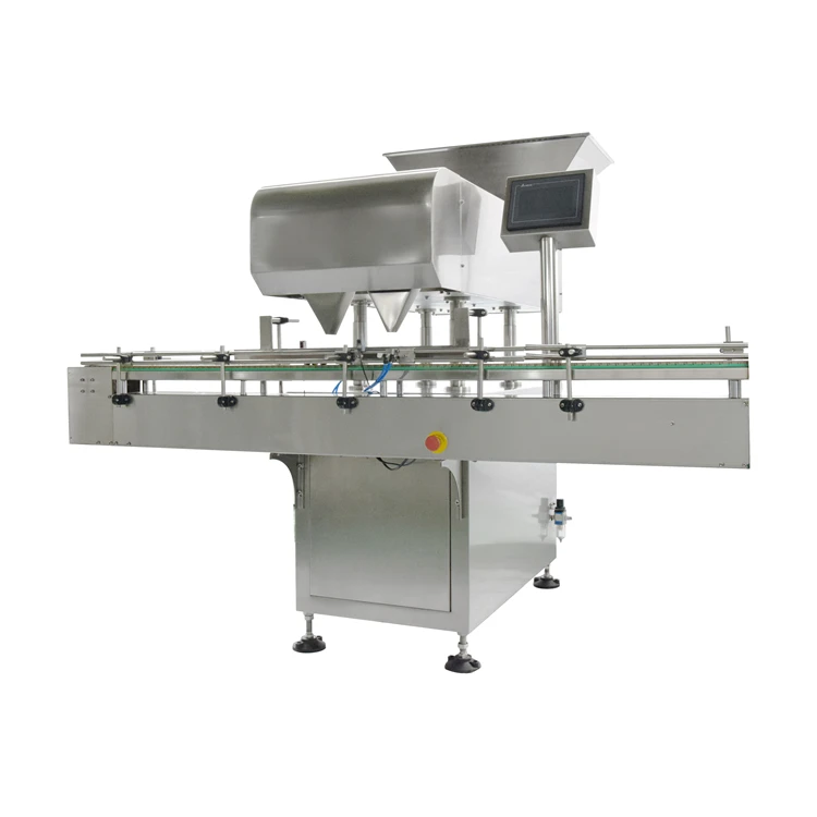 24 Channel Automatic Small Gel Capsule Bear Soft Candy Sweets Counting and Filling Machine