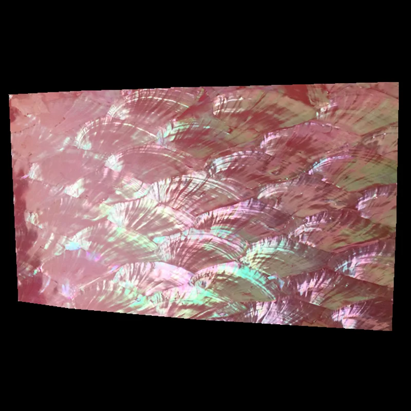 Donkey Ear Abalone shell laminated veneer wall paper