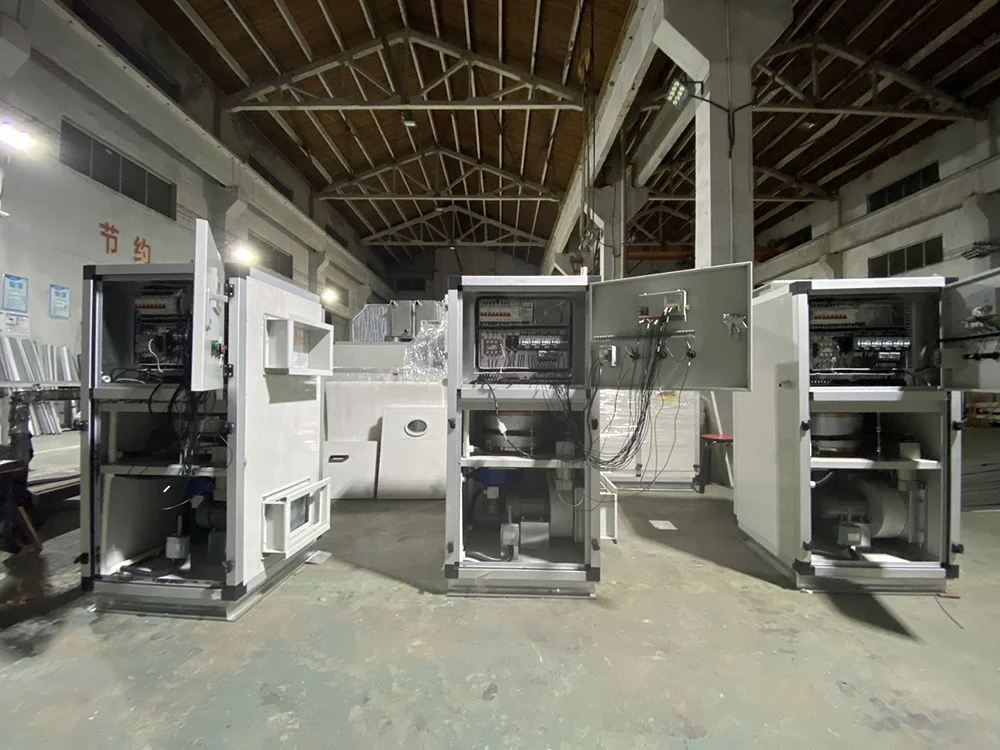 fan dust filter cabinet Commercial Industrial Air Conditioner Hvac Air Handling Unit AHU For Air Conditioning System