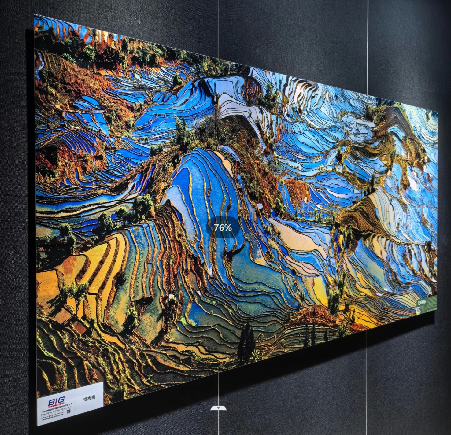 Custom UV Printed High Definition Aluminium Composite Plate Dibond ACP Printing Metal painting Art Murals Digital Printmaking