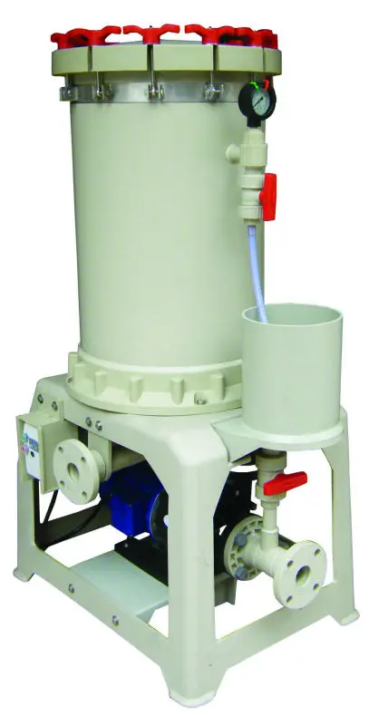 JEC brand good quality electroplating  filter with cartridge zinc copper plating