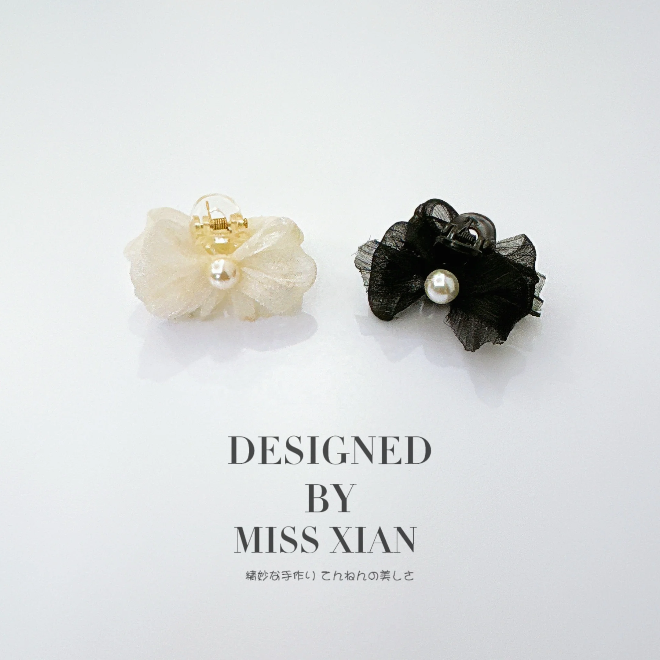Заколка для волос с жемчугом