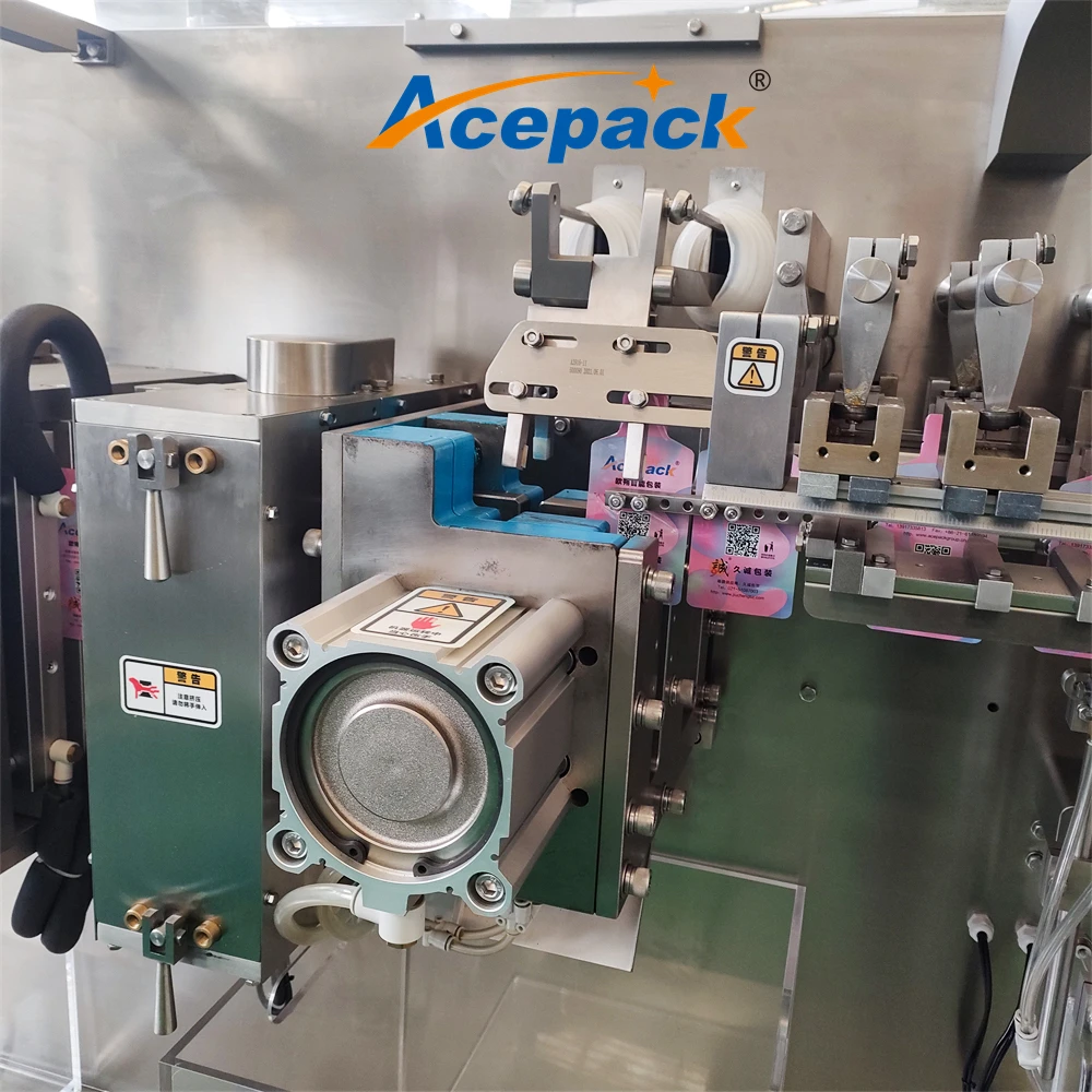 Special shaped doypack pouch packing machine filling liquid coffee health puree beverage