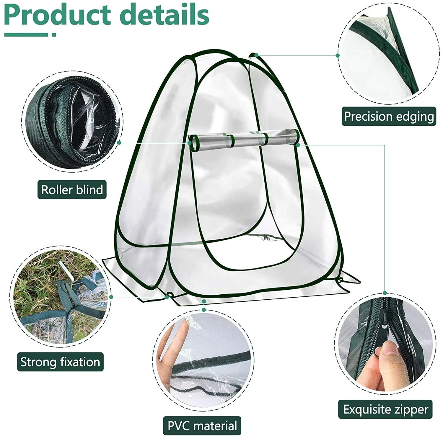 Выдвижная теплица портативная мини-теплица палатка для улицы зеленое садоводское растение Популярный дом цветочный горшок крышка сада внутреннего дворика