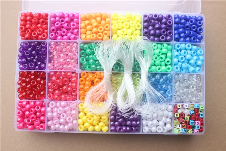 Лидер продаж игрушка 3300 шт. бусины от поставщика Марди Гра 9*6 мм «сделай сам» из пони