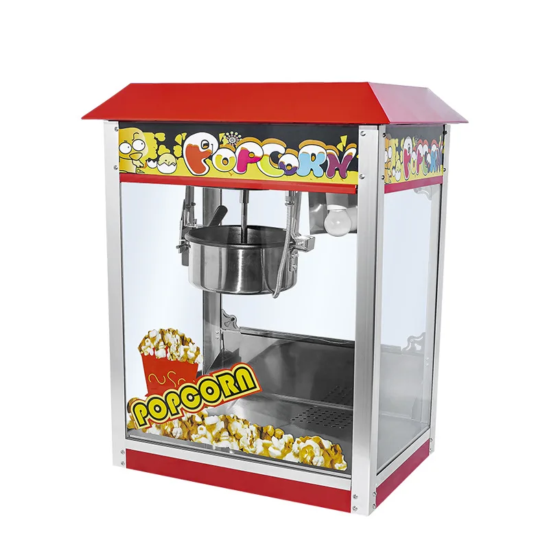 Mini Popcorn Machine ELECTRIC, Gas Operated 16oz 8oz 8 16 20 oz Ounce Commercial Popcorn Making Machine Popcorn Makers/