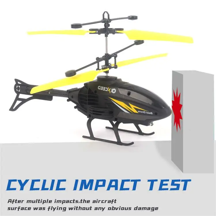 HYUE RC вертолет в помещении летающая игрушка инфракрасная Индукционная Часы с ручным дистанционным управлением мини-самолет для детей