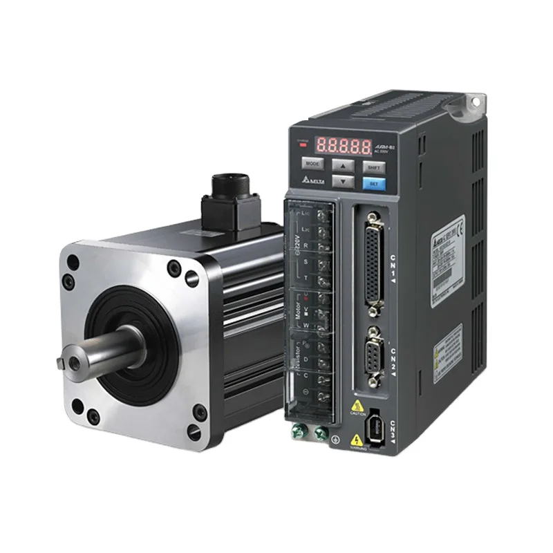 Delta 3KW Servo Motor Driver ASD-B2-3023-B+ECMA-F11830RS/SS 19.10NM Motor Set Servo Motor+Servo Driver